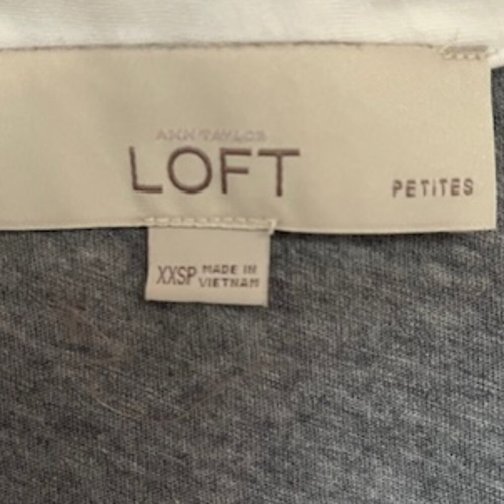 Loft Petite Collared Button Down Utility Shirt - image 3